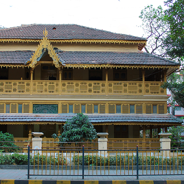 Portugese colonial house india