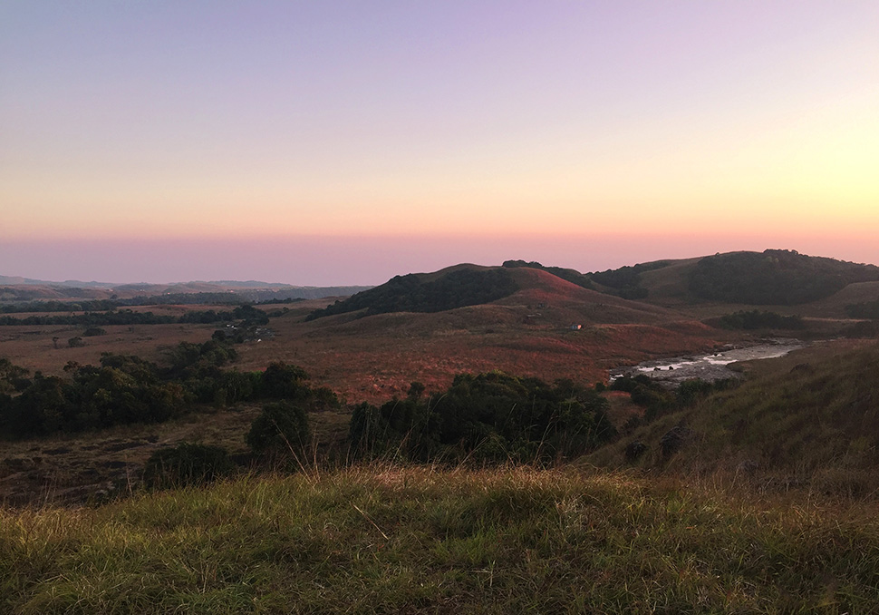 landsacpe, meghalaya, india