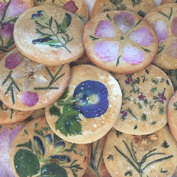 garden, flowers, shortbread cookies, india, natural