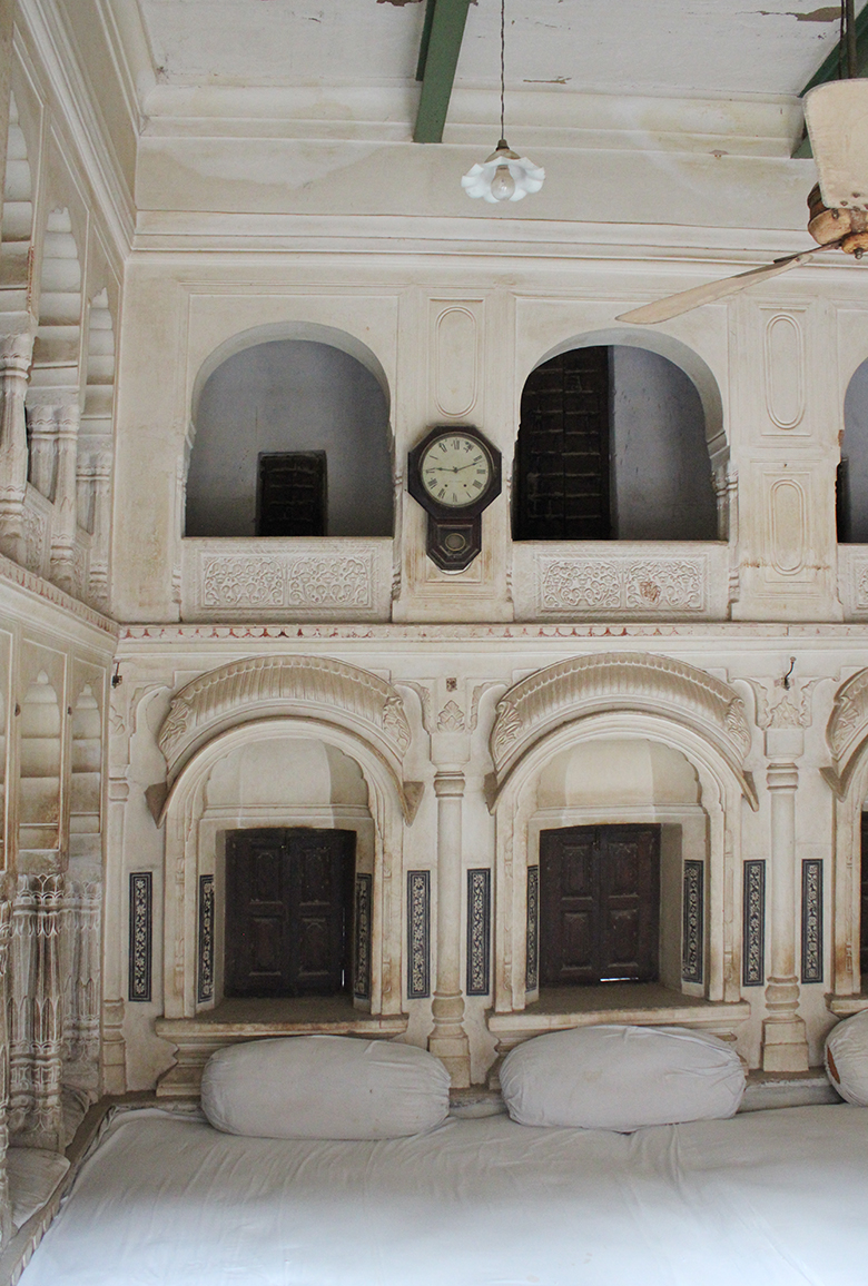 Bhagton ki Choti Haveli, restoration, vernacular style, lime wash, indian interiors, shivani dogra 