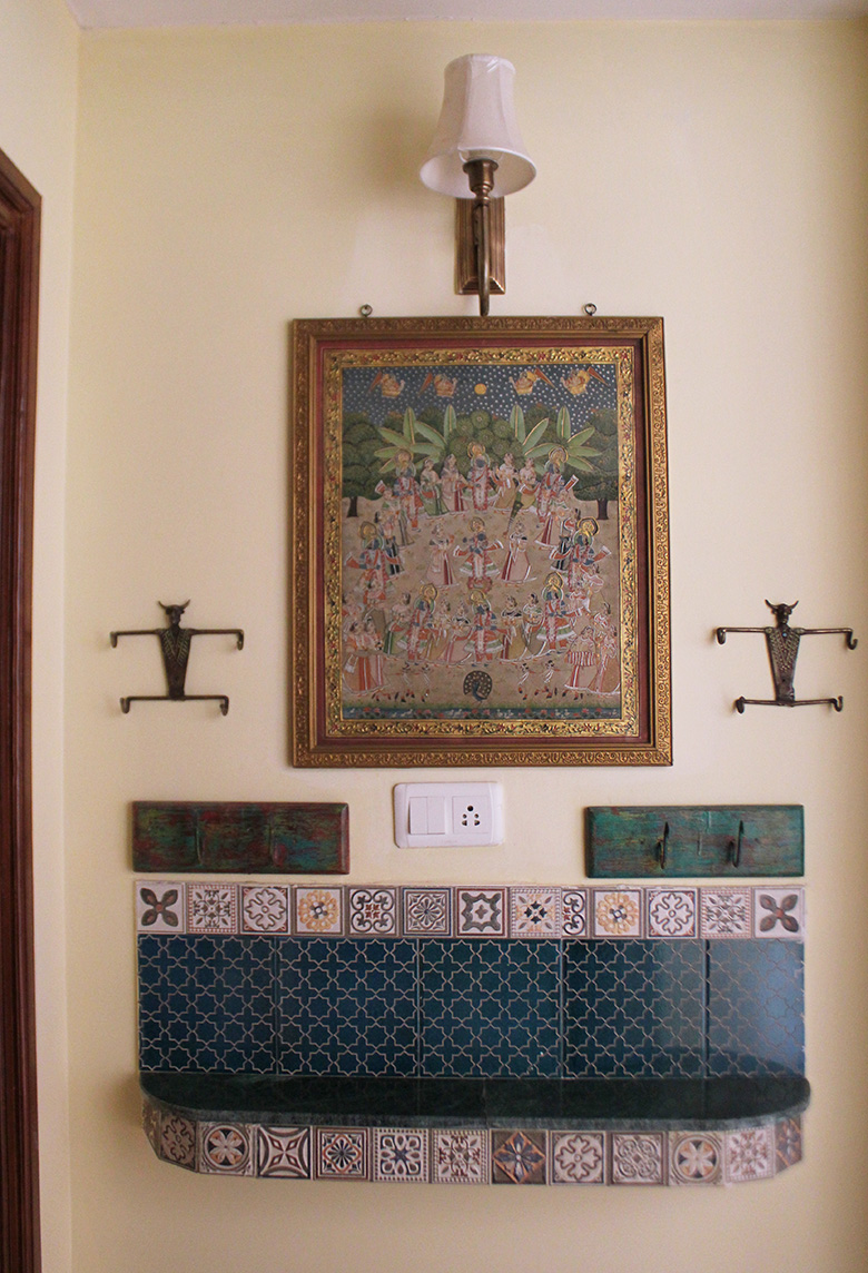 tiles, handmade, vernacular, natural design, limewash, Shivani Dogra, Indian design, interior design, traditional